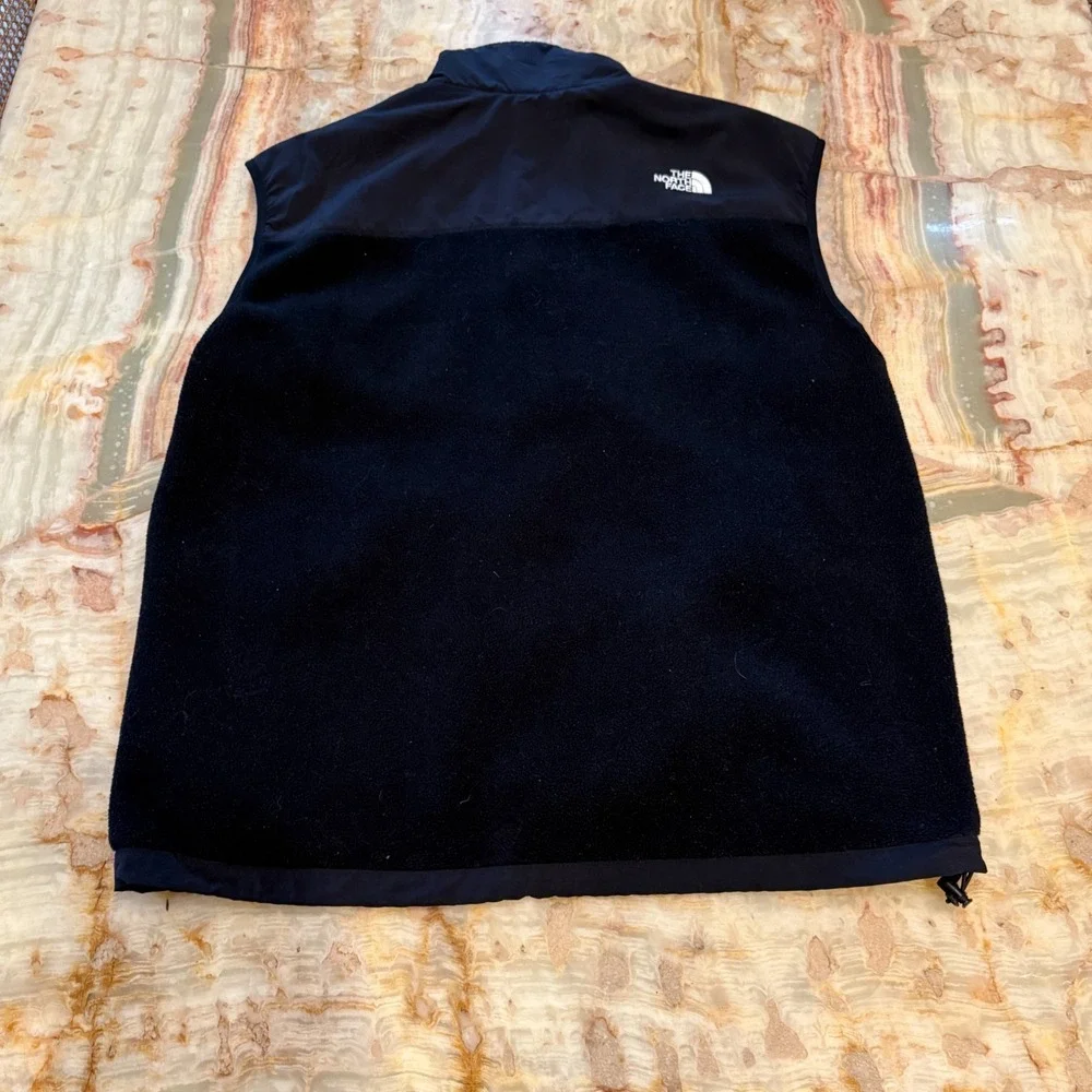 The North Face Mens Retro Denali Vest Black Full Relaxed Fit Soft Polartec‎ XL